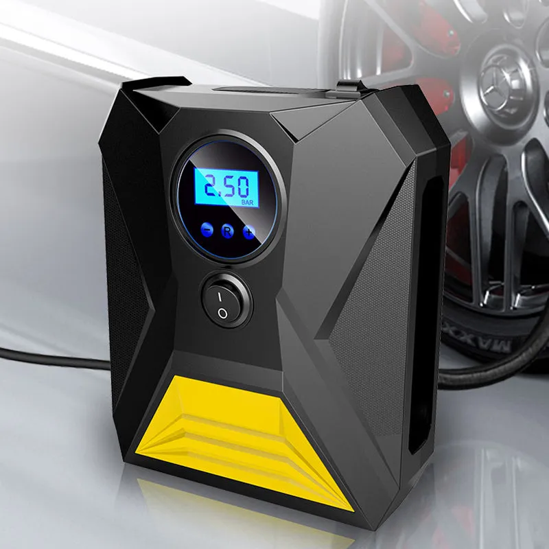 1646 Digital Car Tyre Inflator Portable Air Compressor Pump