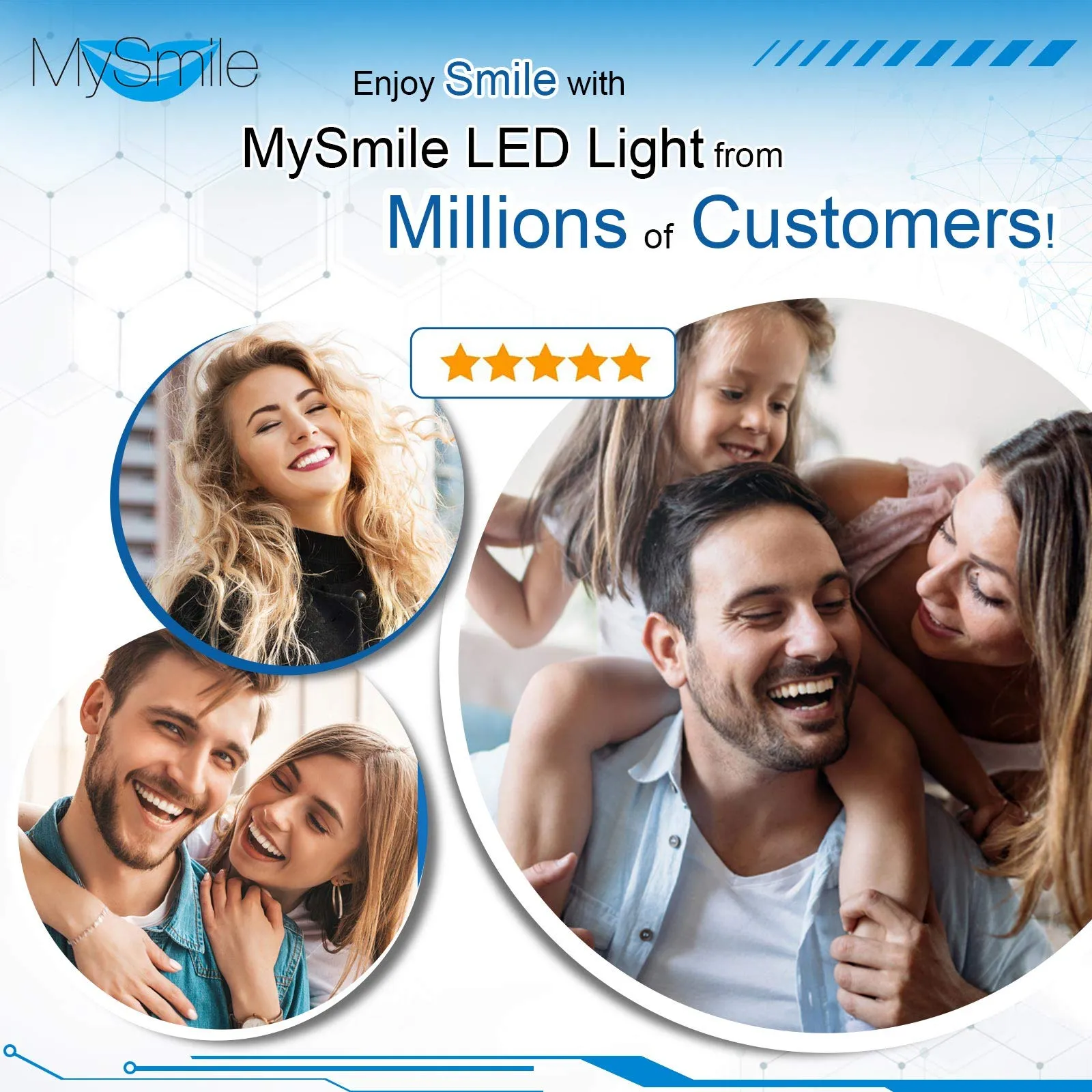 5X Original Accelerated Teeth Whitening LED Light