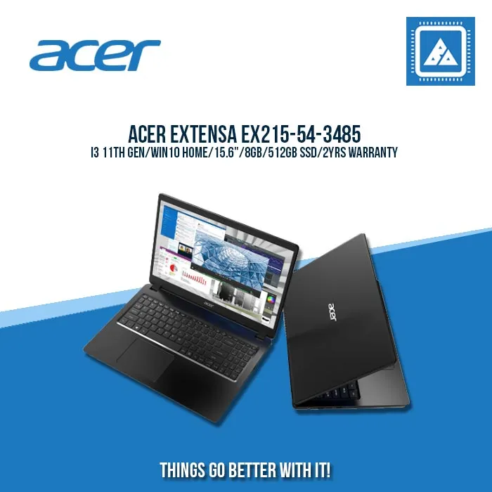 ACER Extensa EX215-54-3485 i3 11th Gen | Best for Students Laptop