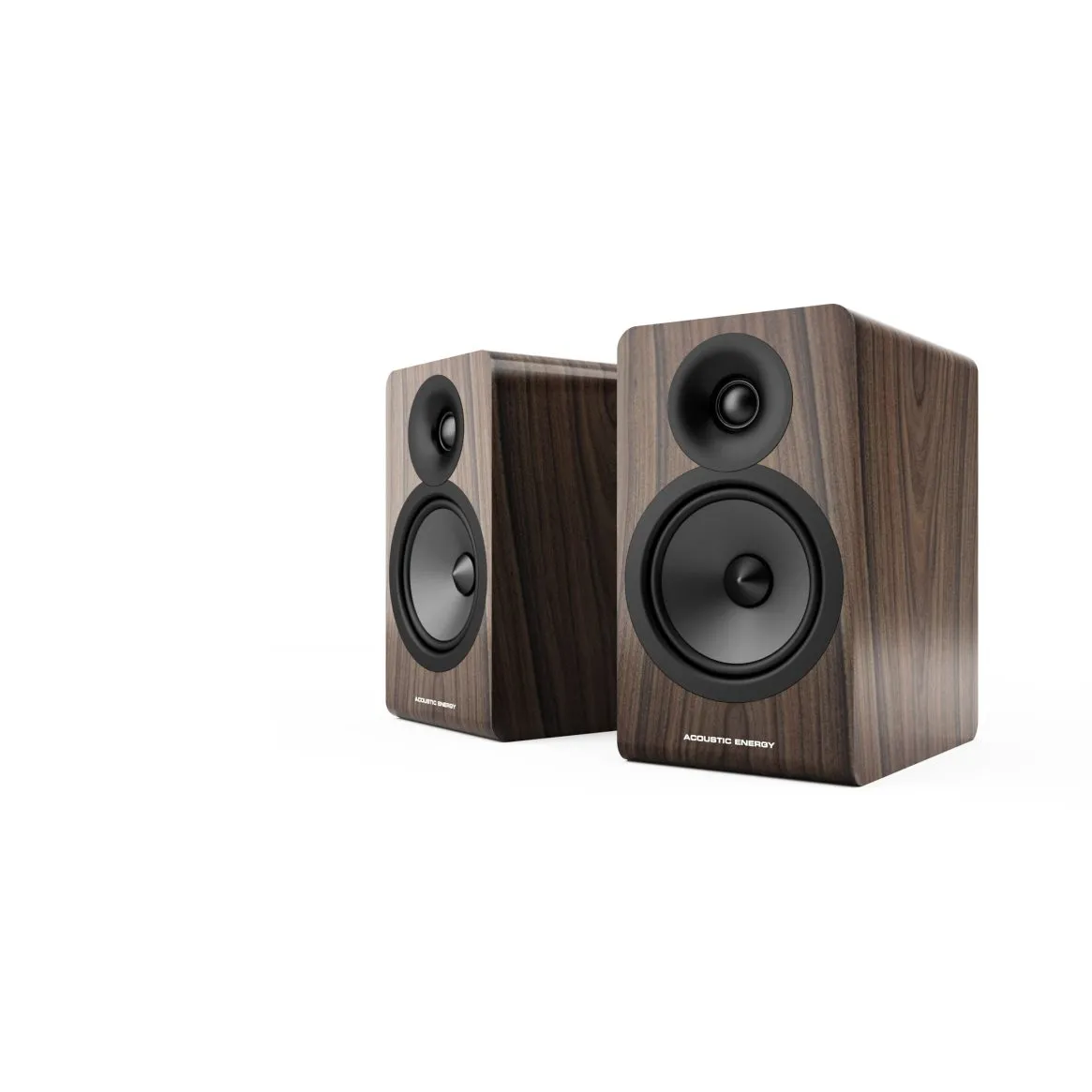 Acoustic Energy AE100 MK2 Walnut Bookshelf Speaker