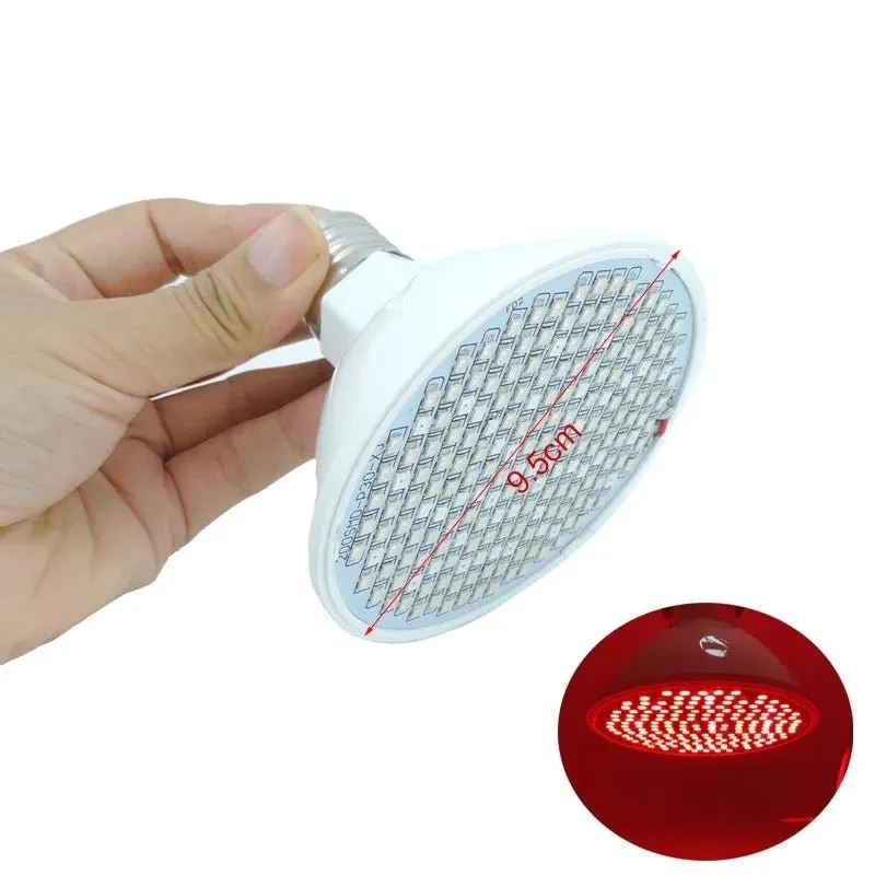 Adjustable Photon Led Face Mask - Red Led Therapy Light Facial Spa Vitamin D Lamp Infrared Therapy Light