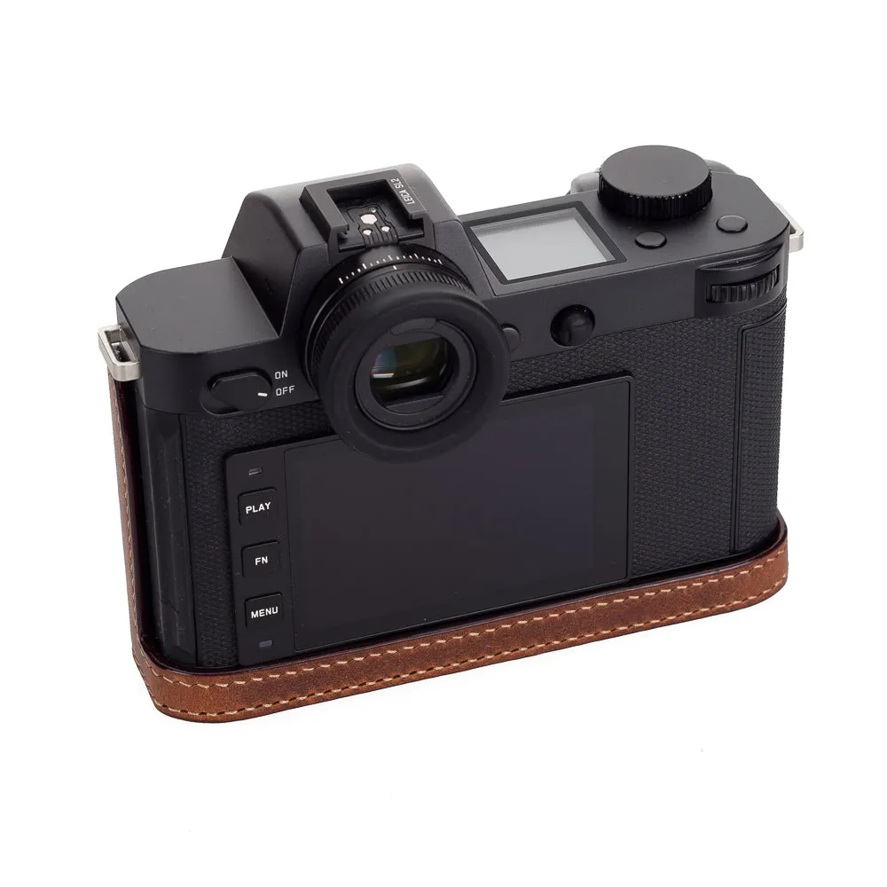 Arte di Mano Half Case for Leica SL2 with Battery Access Door, Open Style - Rally Volpe