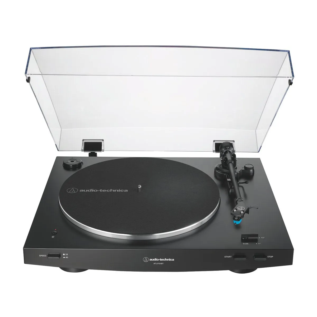 Audio-Technica AT-LP3XBT BLACK (Automatic Belt-Drive Turntable (Wireless Blu-tooth & Analog))