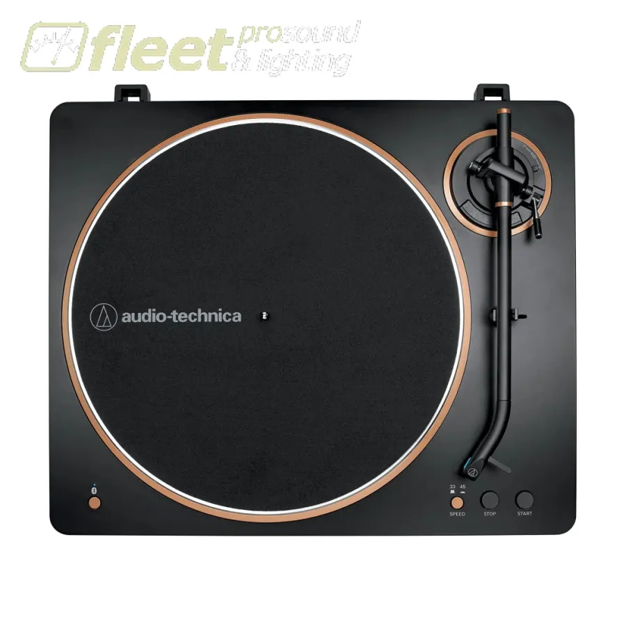 Audio-Technica AT-LP70XBT-BZ Fully Automatic Wireless Belt-Drive Turntable - Black/Bronze