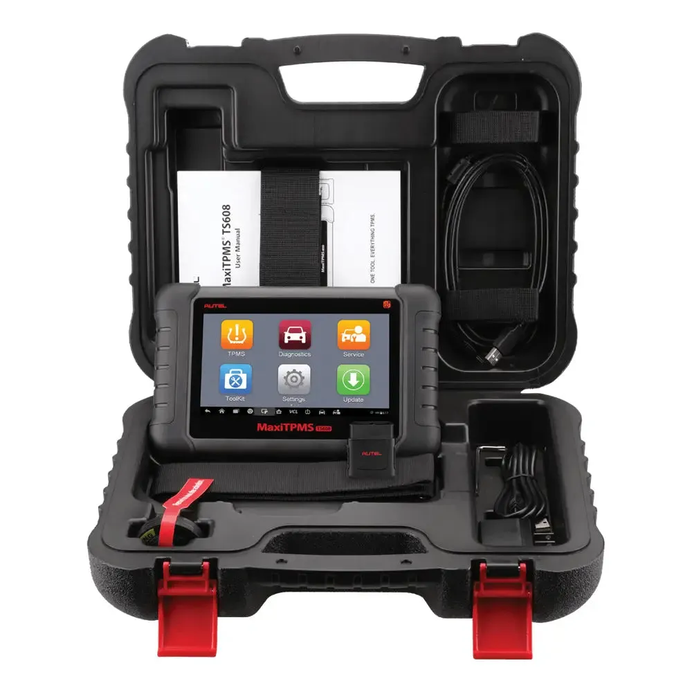 Autel TS608 Diagnostic-Service-TPMS Tool w/ 8 TPMS Sensors Bundle