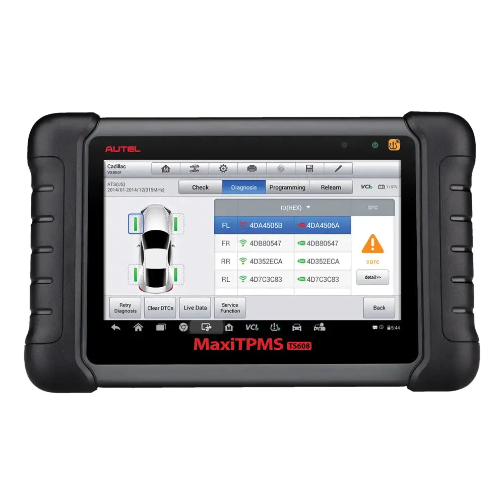 Autel TS608 Diagnostic-Service-TPMS Tool w/ 8 TPMS Sensors Bundle