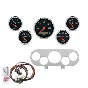 AutoMeter Designer Black Instrument Clusters 7044-DB