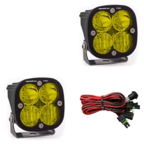 Baja Designs Squadron Pro, Pair, Amber LED Driving Combo