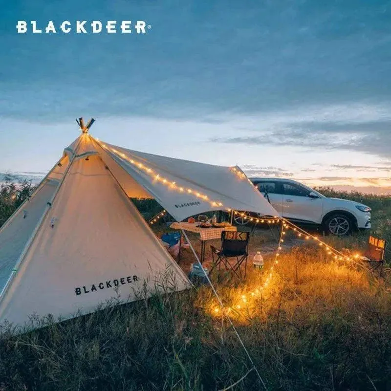 BLACKDEER Solar String Lights Led