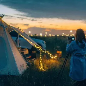 BLACKDEER Solar String Lights Led