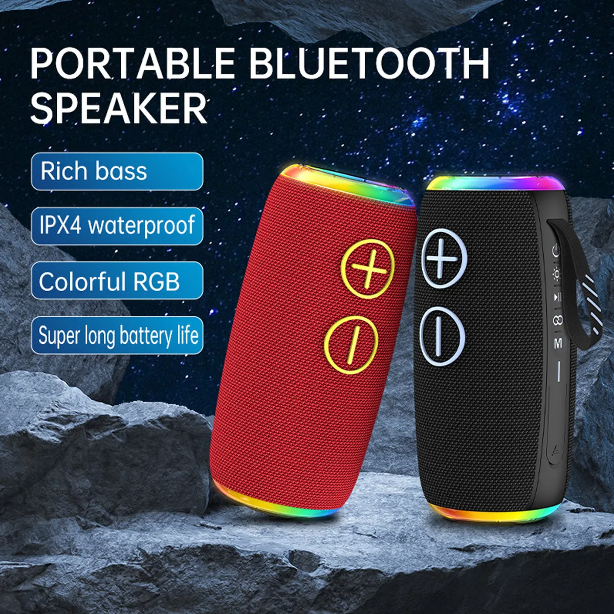 BOOMS380 Portable Outdoor Bluetooth Speaker