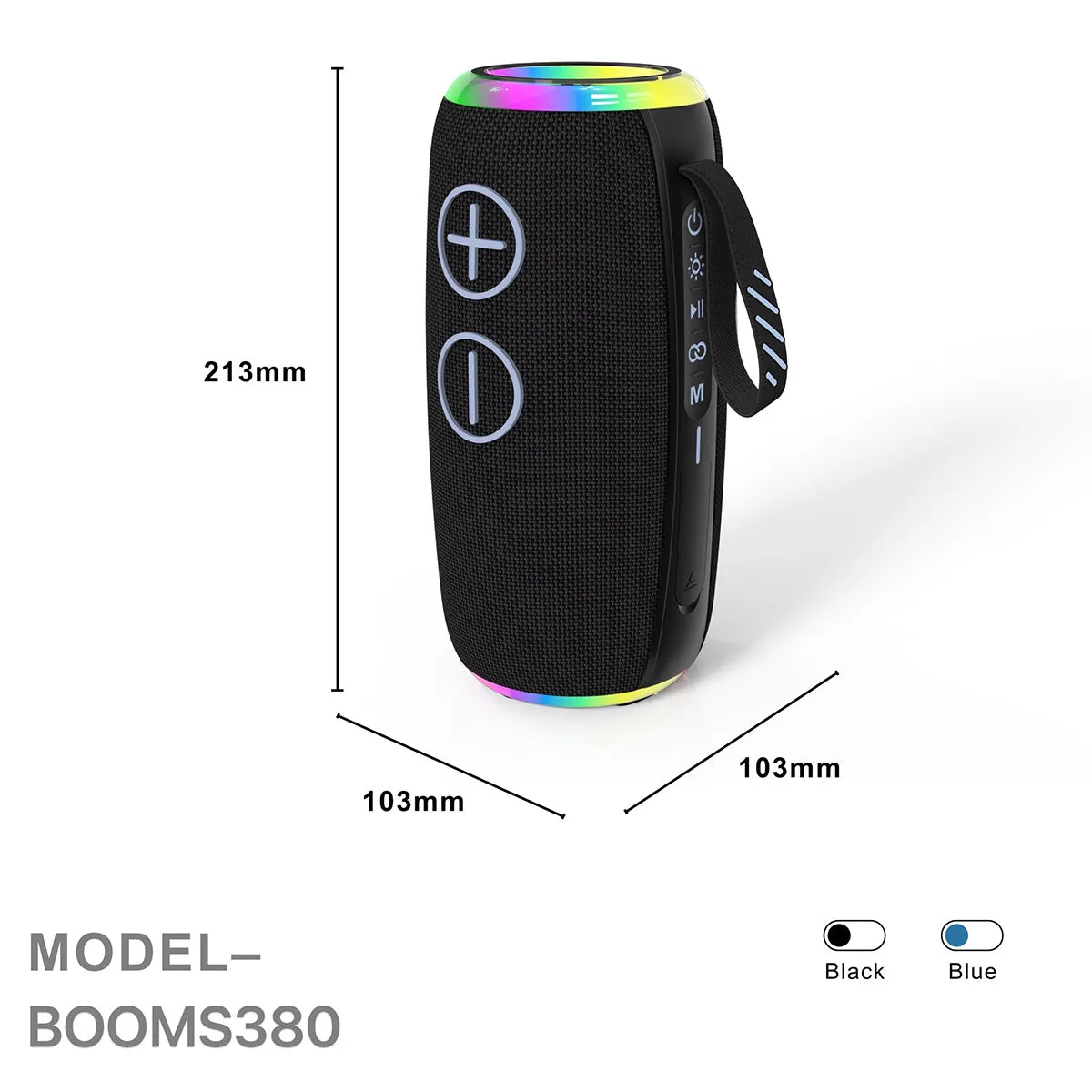 BOOMS380 Portable Outdoor Bluetooth Speaker