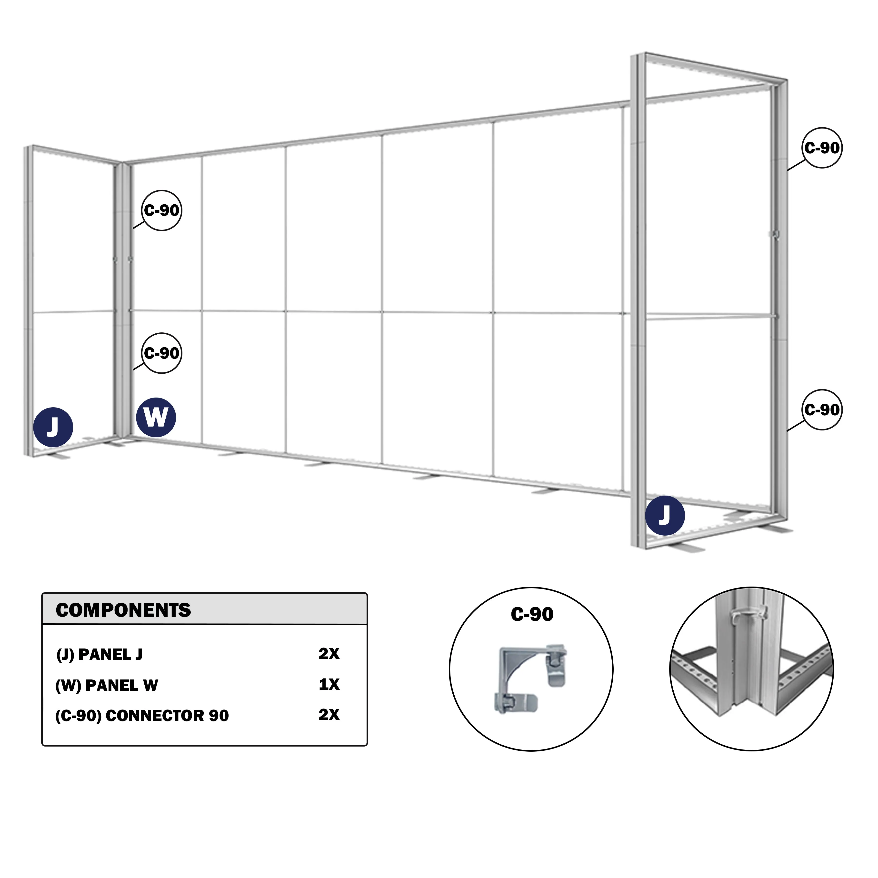 BrightLine 20ft JWJ Kit