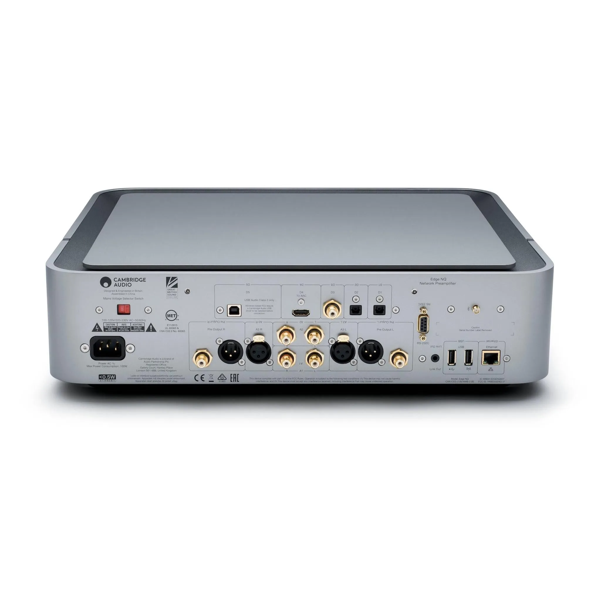 Cambridge Audio Edge NQ - Preamplifier with Network Player