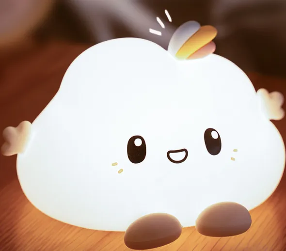 Cute Cloud LED Night Light Baby Sleeping Lamp