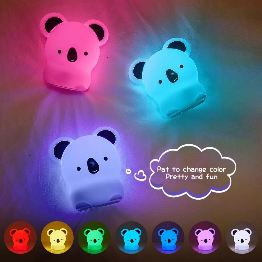 Cute Koala LED Night Light