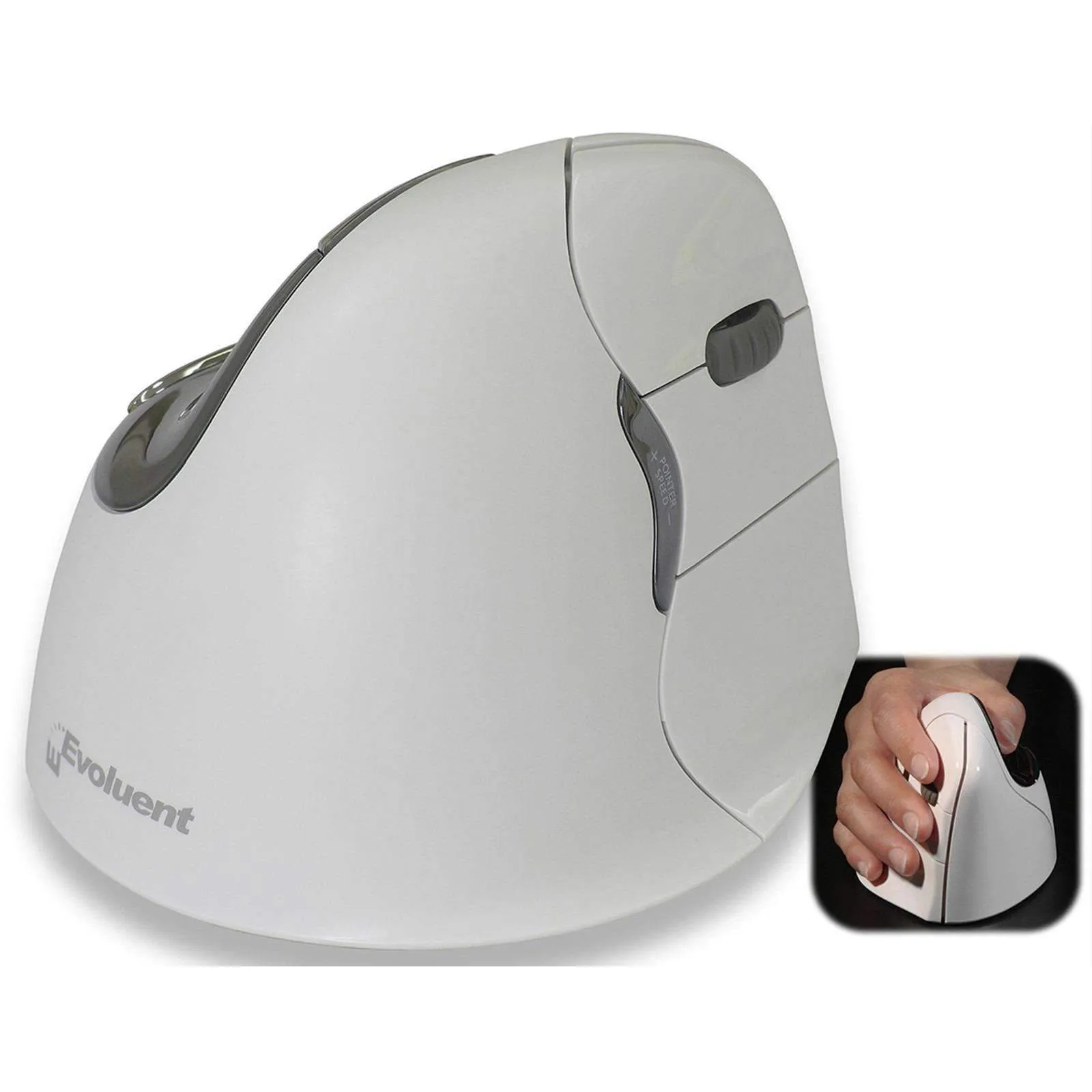 Evoluent Vertical Ergonomic Mouse 4 Right Bluetooth (MAC ONLY); VM4RB