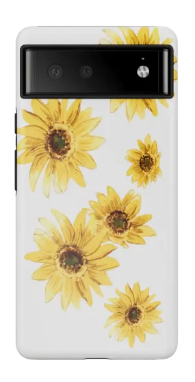 Golden Garden | Yellow Sunflower Floral Google Pixel Case