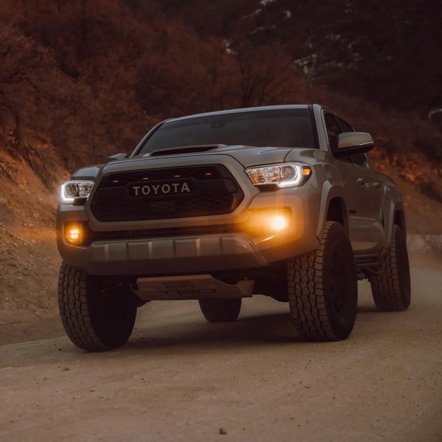 Heretic Amber LED Fog Lights | 2016-2023 Toyota Tacoma