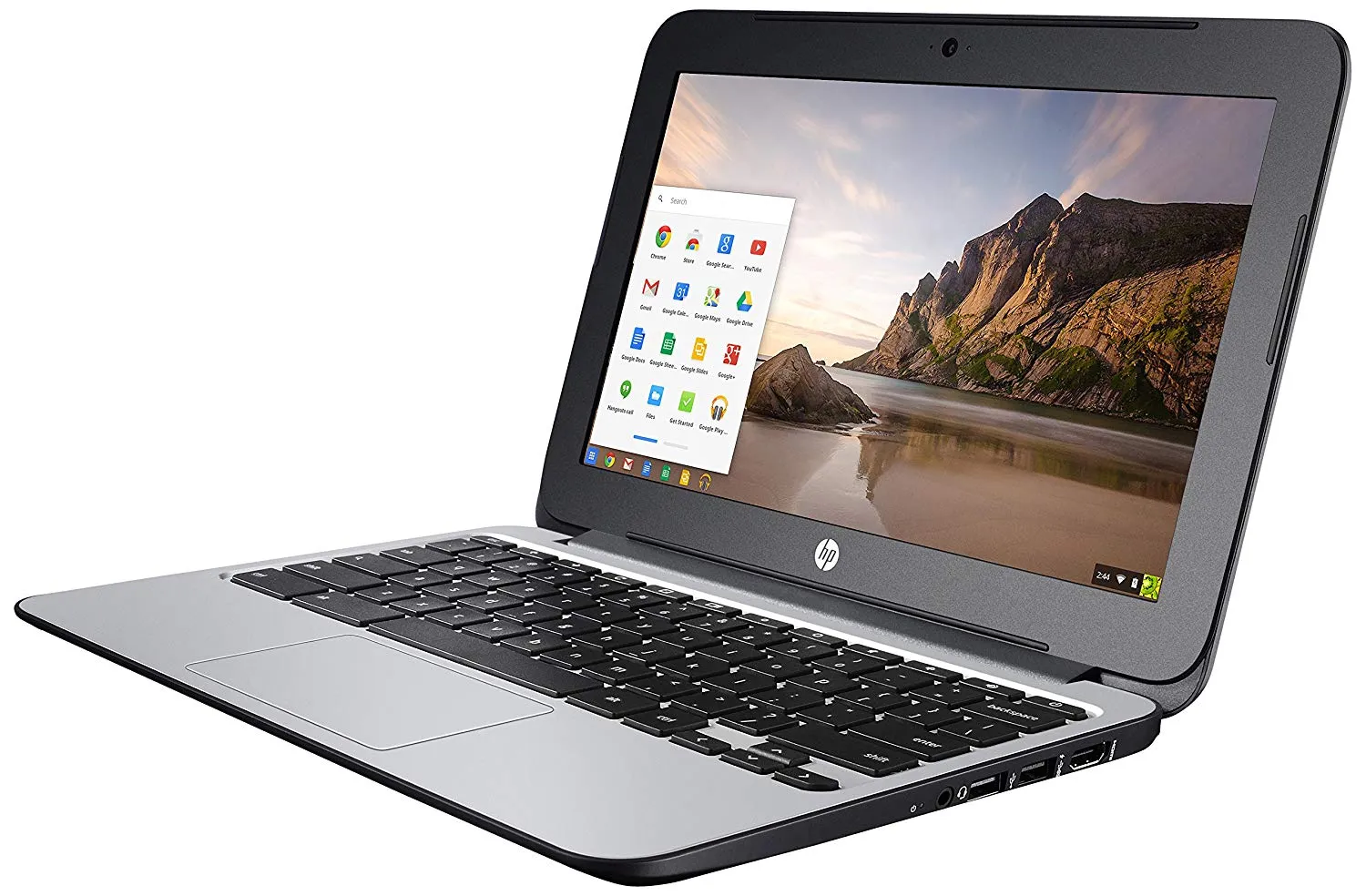 HP Chromebook 11 G3 11.6" Celeron N2840 2GB 16GB Chrome OS in Gray L8E74UT