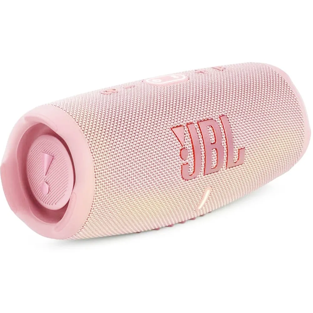 JBL Charge 5 Portable Bluetooth Speaker (Pink)