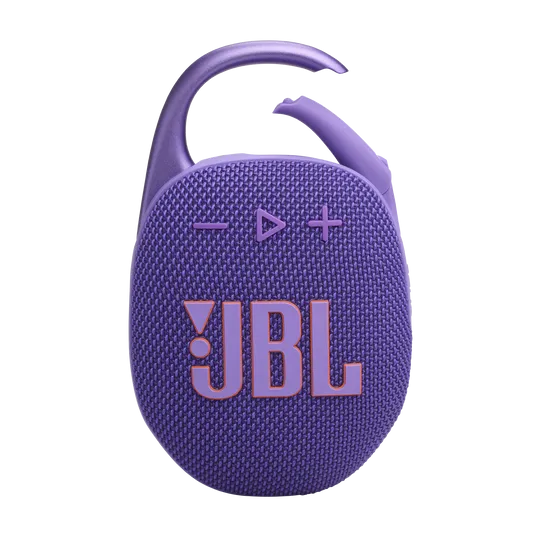 JBL CLIP 5 Ultra-Portable Bluetooth Speaker (Purple)