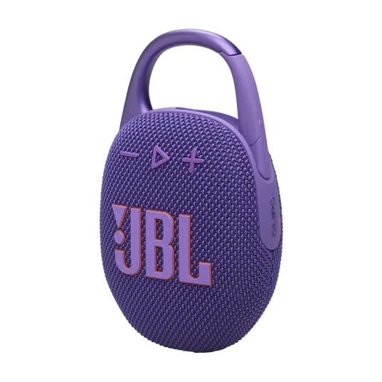 JBL CLIP 5 Ultra-Portable Bluetooth Speaker (Purple)