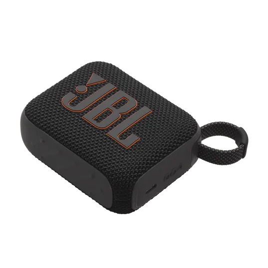 JBL GO 4 Ultra-Portable Bluetooth Speaker (Black)