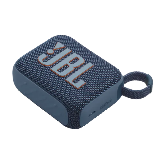 JBL GO 4 Ultra-Portable Bluetooth Speaker (Blue)