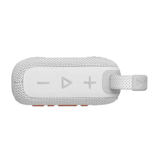 JBL GO 4 Ultra-Portable Bluetooth Speaker (White)