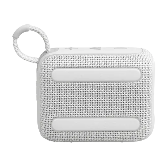 JBL GO 4 Ultra-Portable Bluetooth Speaker (White)