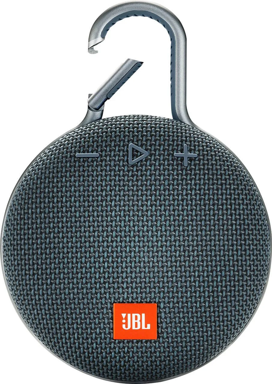 JBL Wireless Portable Waterproof Speaker Clip 3 Blue