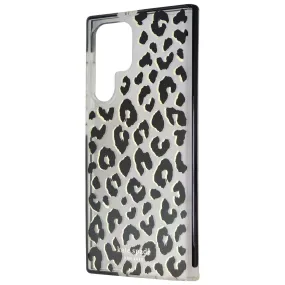 Kate Spade Defensive Hardshell Case for Galaxy S22 Ultra - City Leopard Black