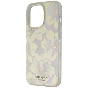 Kate Spade Hardshell Case for MagSafe for iPhone 13 Pro - Hollyhock Floral Clear