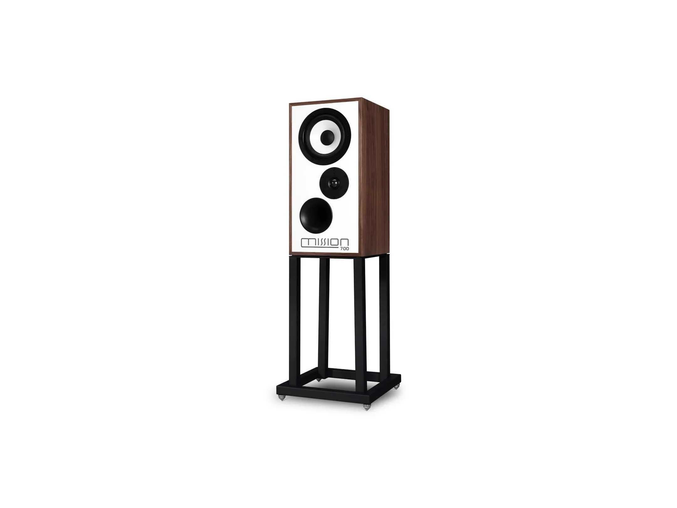 Mission 700 speakers with stands (pearl walnut)