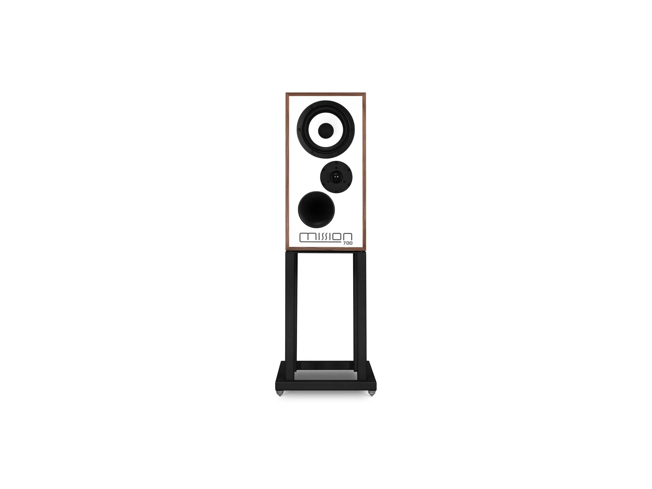 Mission 700 speakers with stands (pearl walnut)