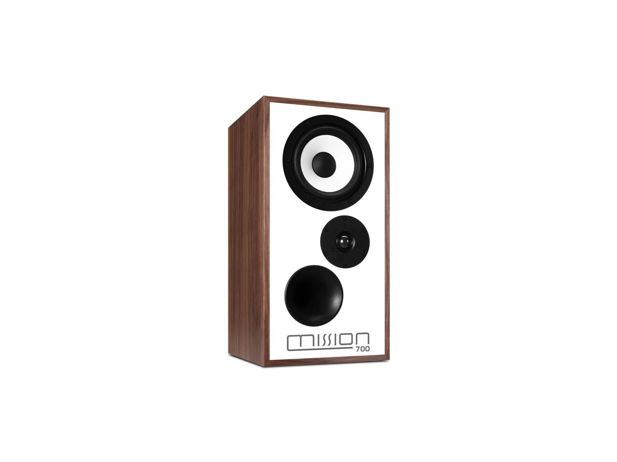 Mission 700 speakers with stands (pearl walnut)