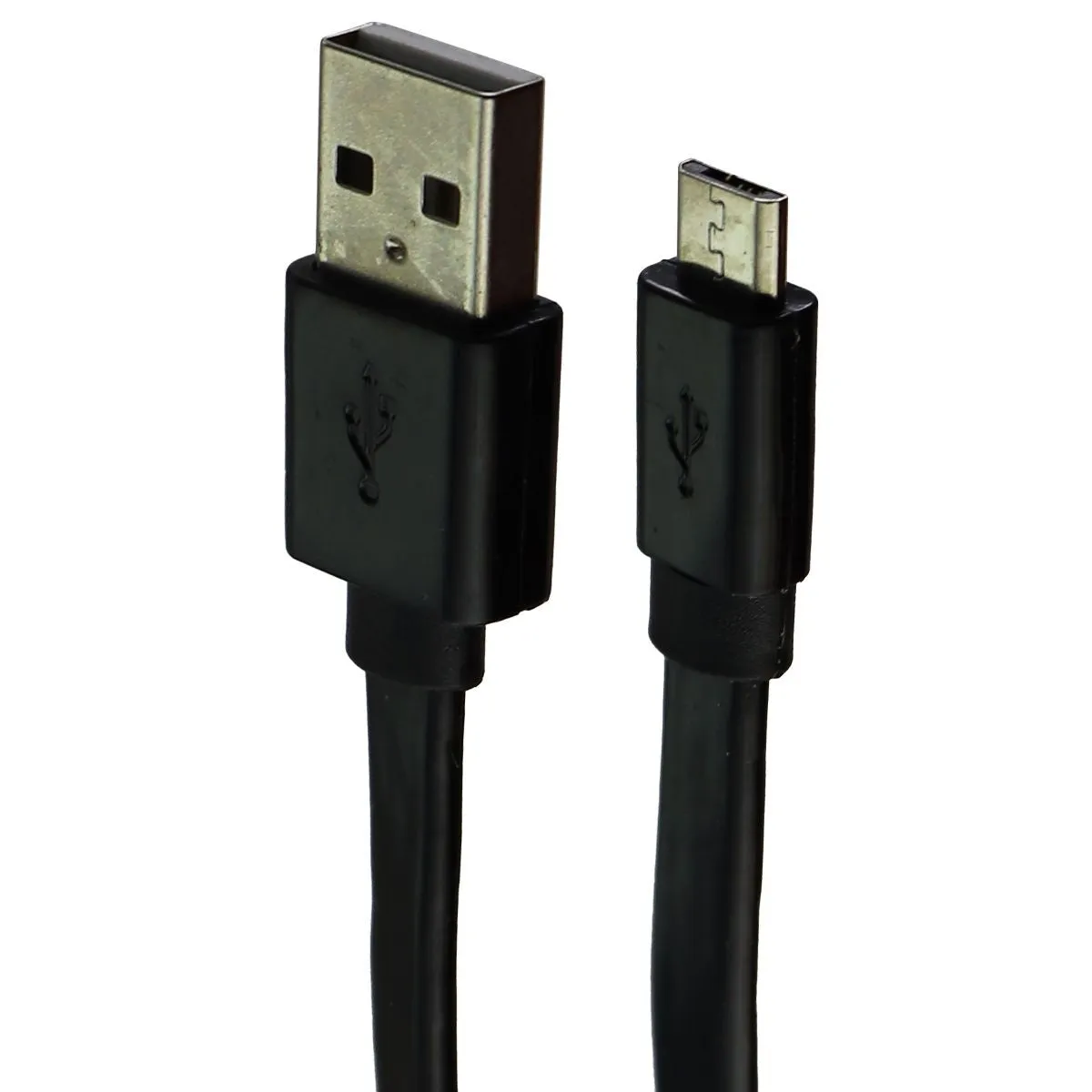 mWorks! mPOWER! (6-Foot) Micro-USB to USB Flat Cable - Gloss Black