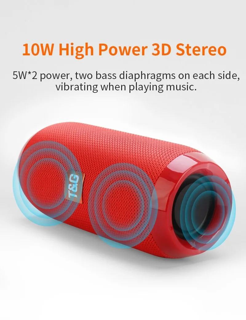 Portable Waterproof Bluetooth Speaker