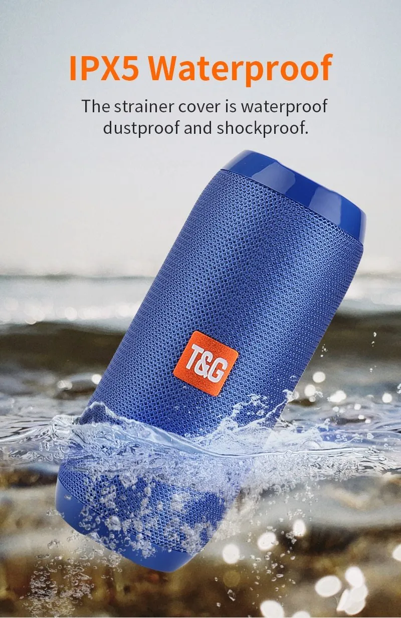 Portable Waterproof Bluetooth Speaker