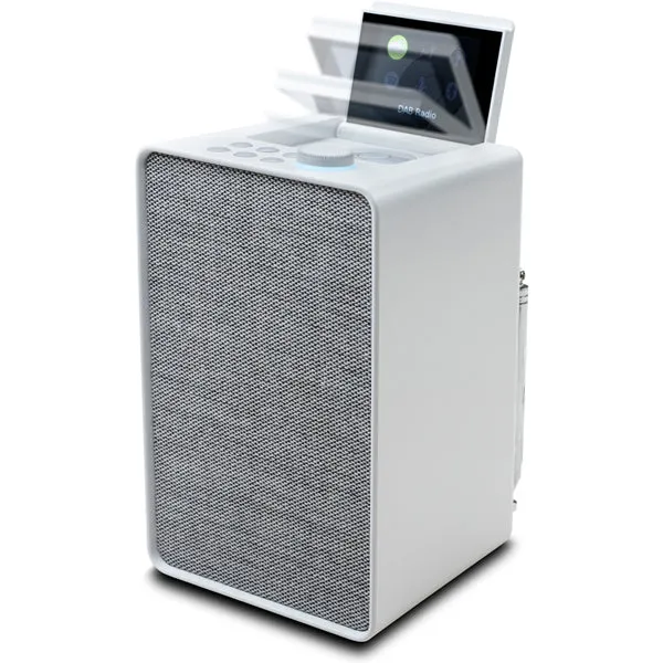 Pure Evoke Spot Compact Music System Cotton White