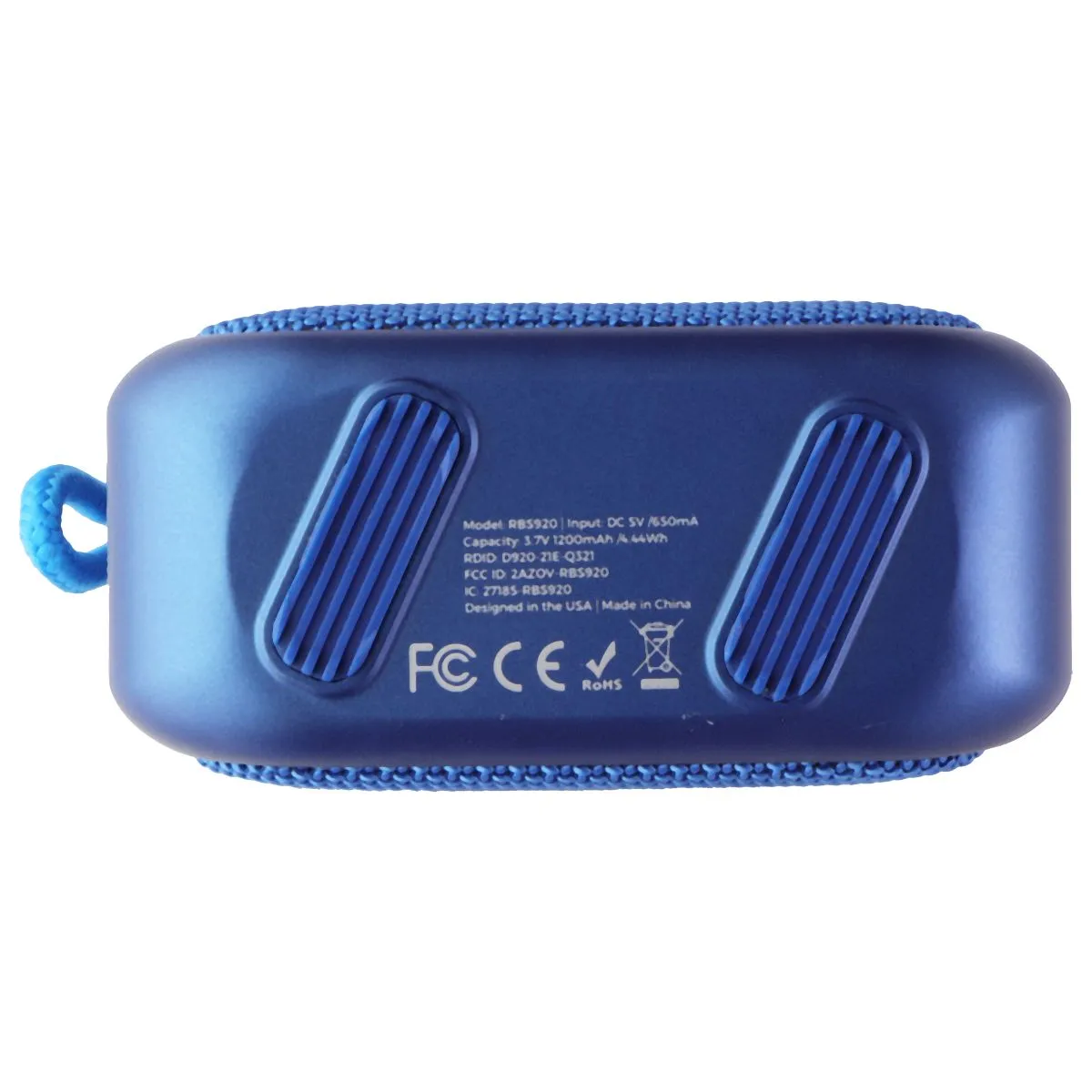 Raycon Everyday Speaker with Microphone IP67 Dustproof and Waterproof - Blue