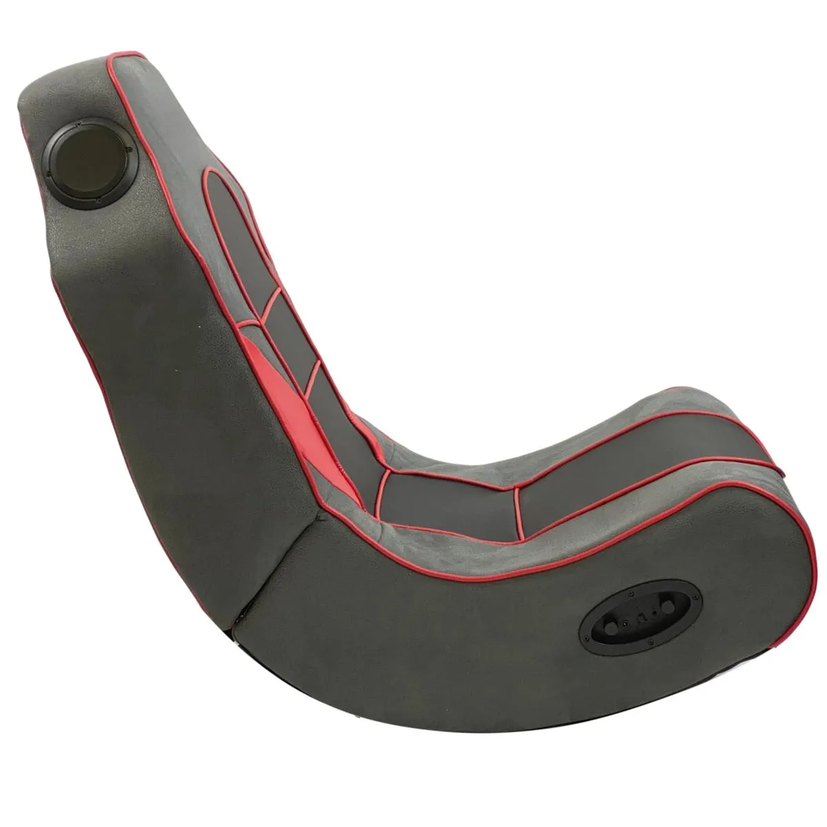 ROCKER SERIES/ A133 GAMING CHAIR (GREY-BLACK-RED)