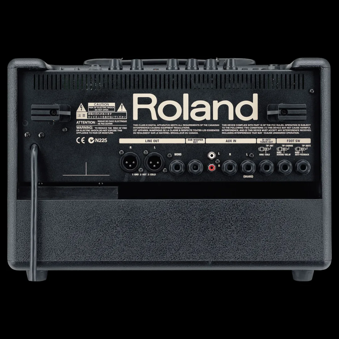 Roland AC-60 - 60-watt 2x6.5" Stereo Acoustic Amp - Black