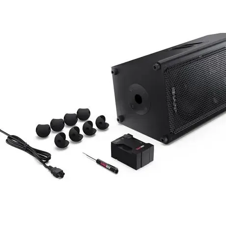 Sharp CPLS100 120W 2.0 Channel Sumobox Speaker, Black