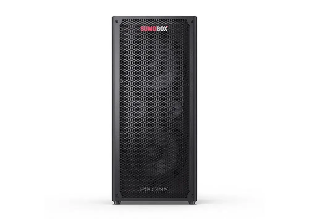 Sharp CPLS100 120W 2.0 Channel Sumobox Speaker, Black