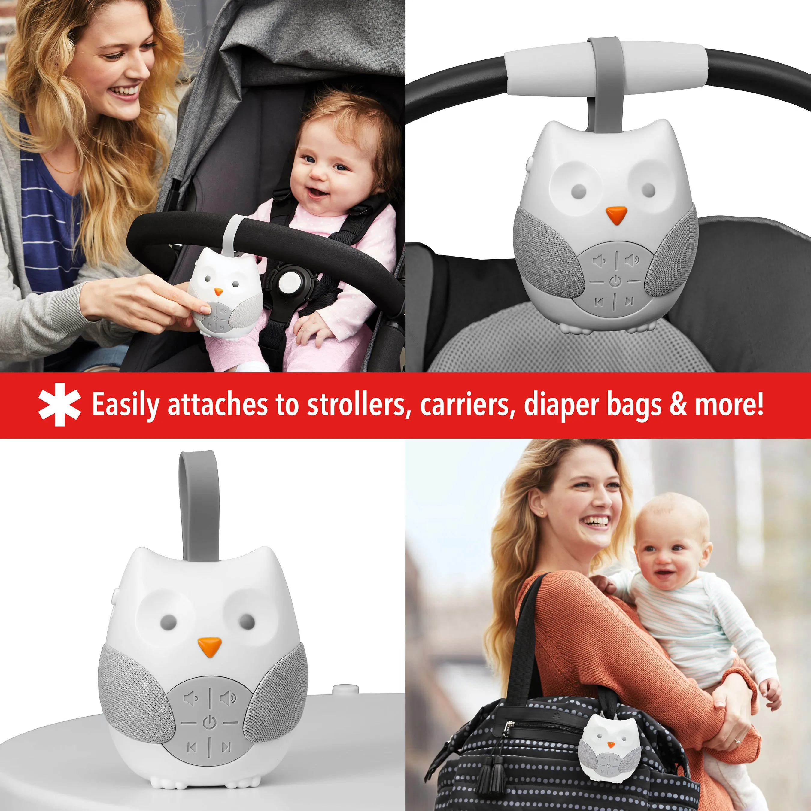 Skip Hop Stroll & Go Portable Baby Soother