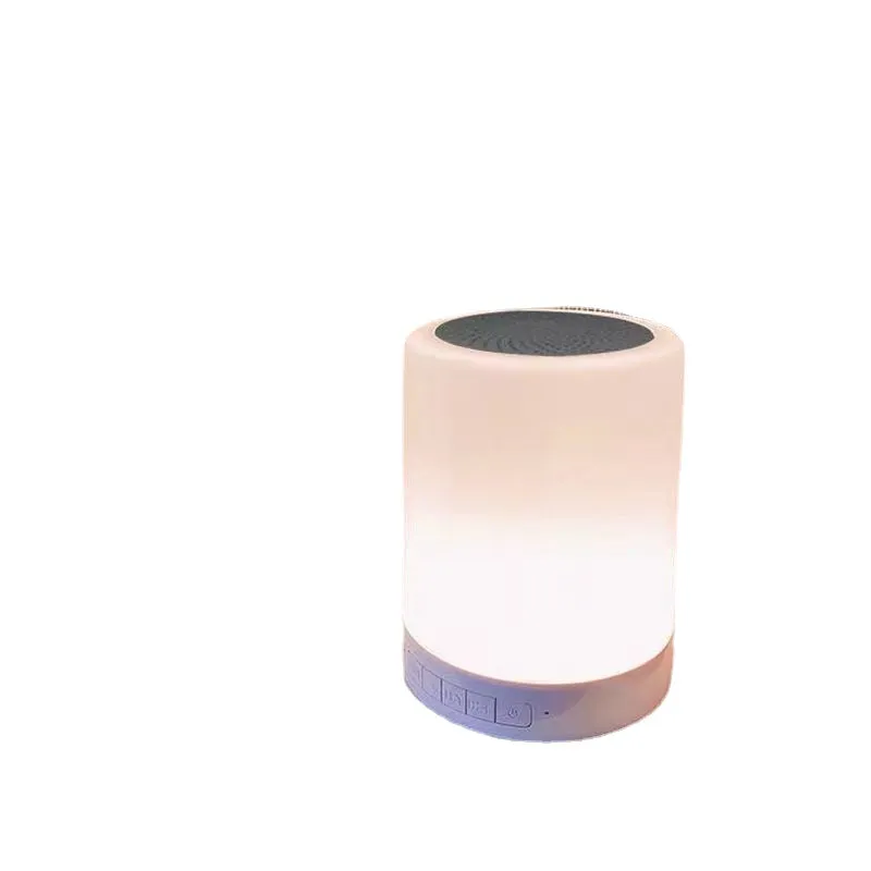 Small Night Lamp Night Light Bluetooth Speaker High Quality Cute Student Wireless Bass Mini Audio