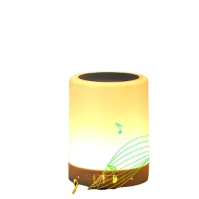 Small Night Lamp Night Light Bluetooth Speaker High Quality Cute Student Wireless Bass Mini Audio