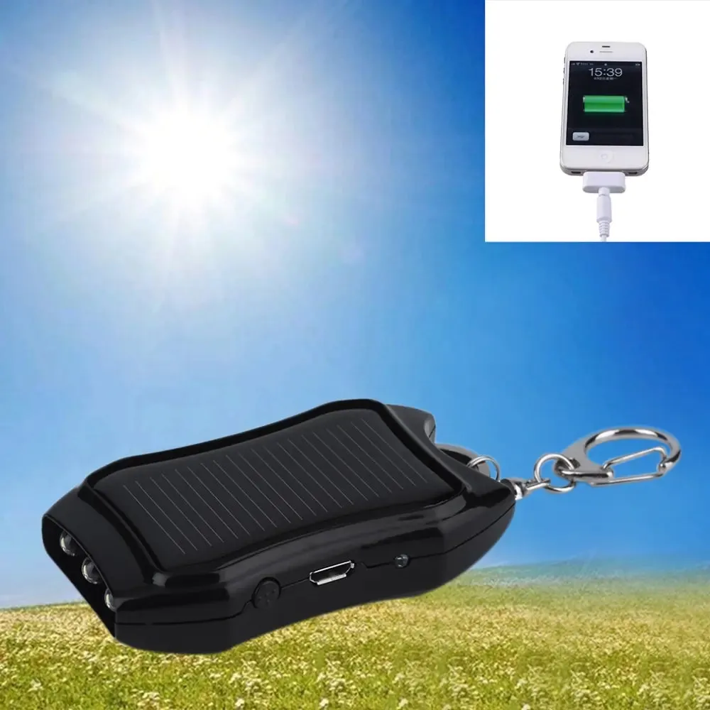 Solar Keychain Charger: Portable Power